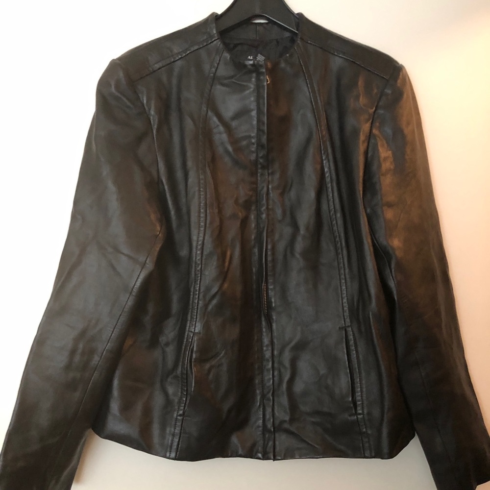 Alfani Real Leather Jacket